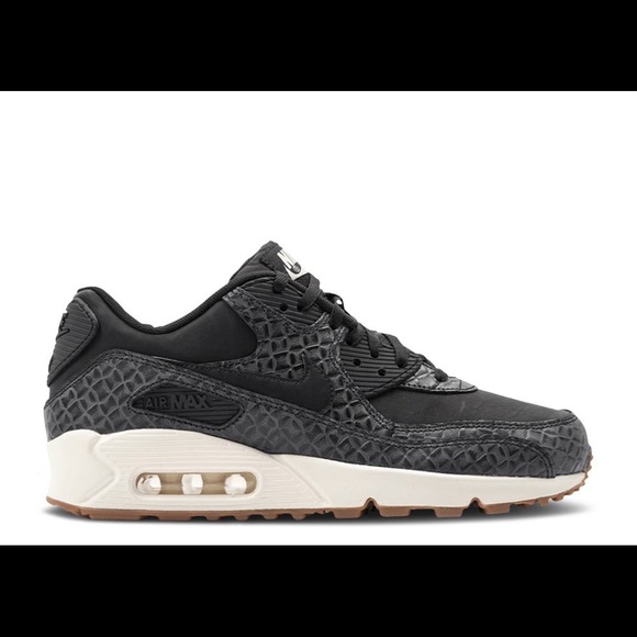 Nike Shoes - Womens Nike Air Max 90 Premium 443817-010 Shoes